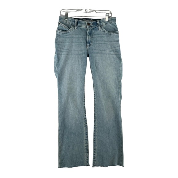 Wrangler Willow Ultimate Riding Jean Womens Size 9x34 (31x30) Bootcut Jeans - Picture 1 of 9